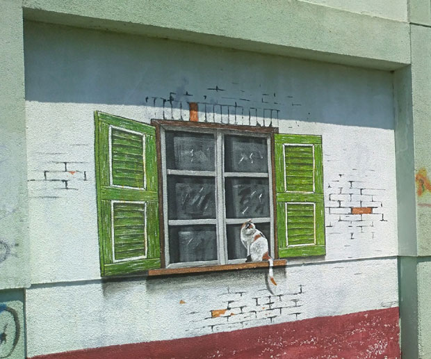 Муралисти одолевали врућинама